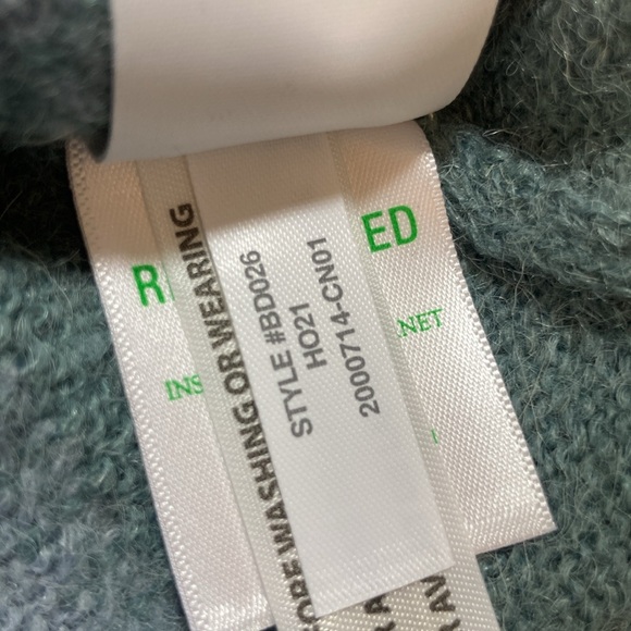 🐲💙 J.Crew Diamond checked  Cropped Sweater - Picture 8 of 15